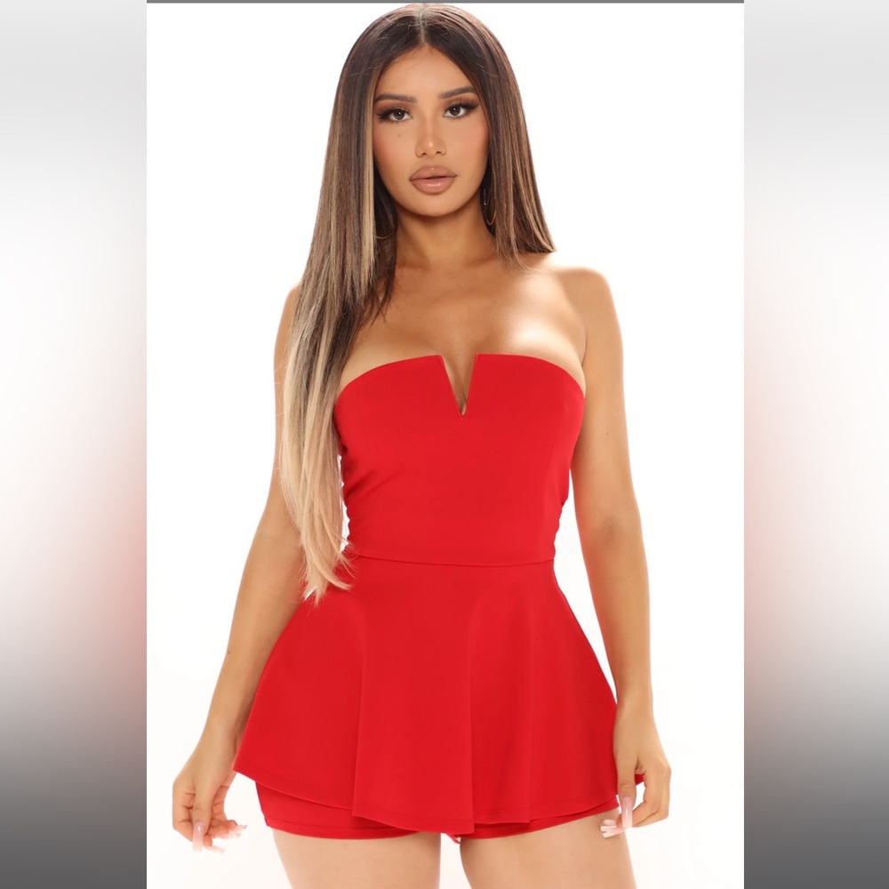 Fashion Nova Simply Flirty Romper